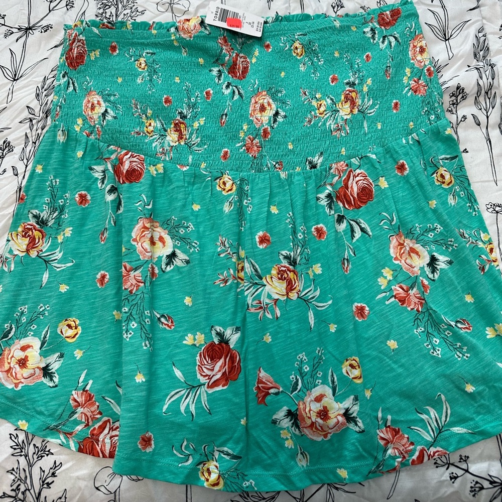 Torrid, strapless top